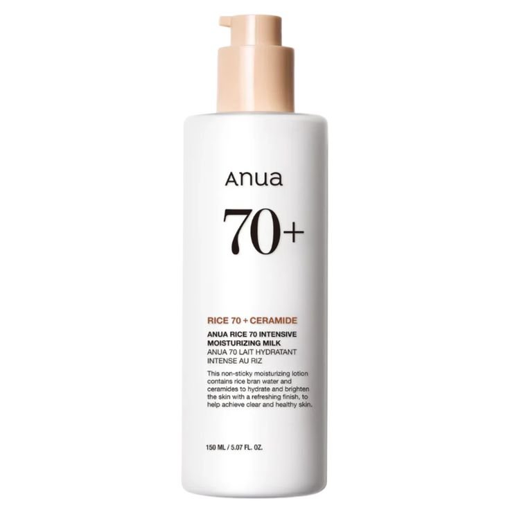 ANUA RICE 70 INTENSIVE MOISTURIZING MILK 150ML